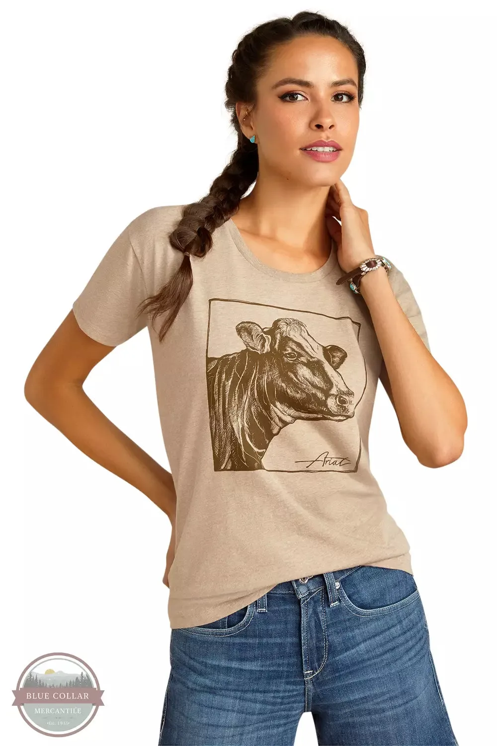 10051765 Cow Cover T-Shirt