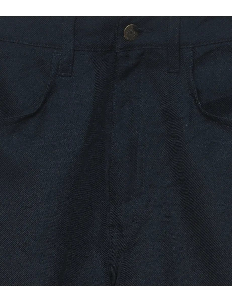 1970s Navy Classic Trousers - W31 L28