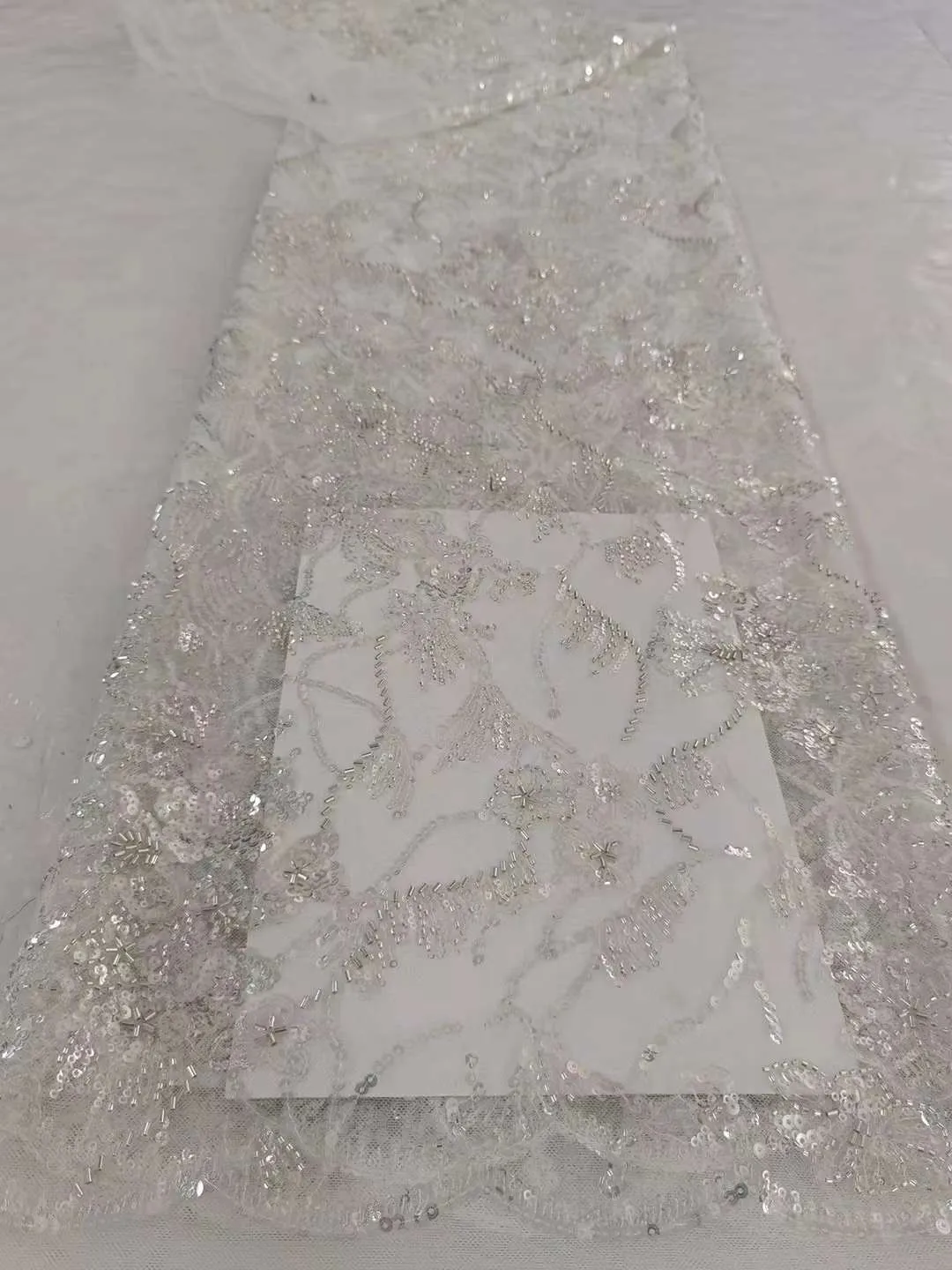 5 COLORS / 13 COLORS / Floral Embroidered African French Mesh Lace Party Prom Bridal Dress Fabric