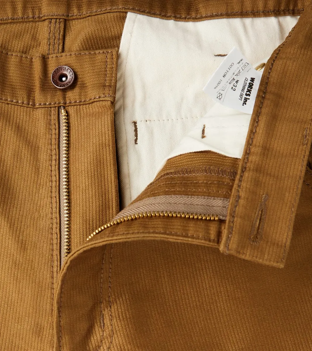 502DR-KHA Serviceman - Classic Tapered Cargo - 12oz Khaki Military Whipcord