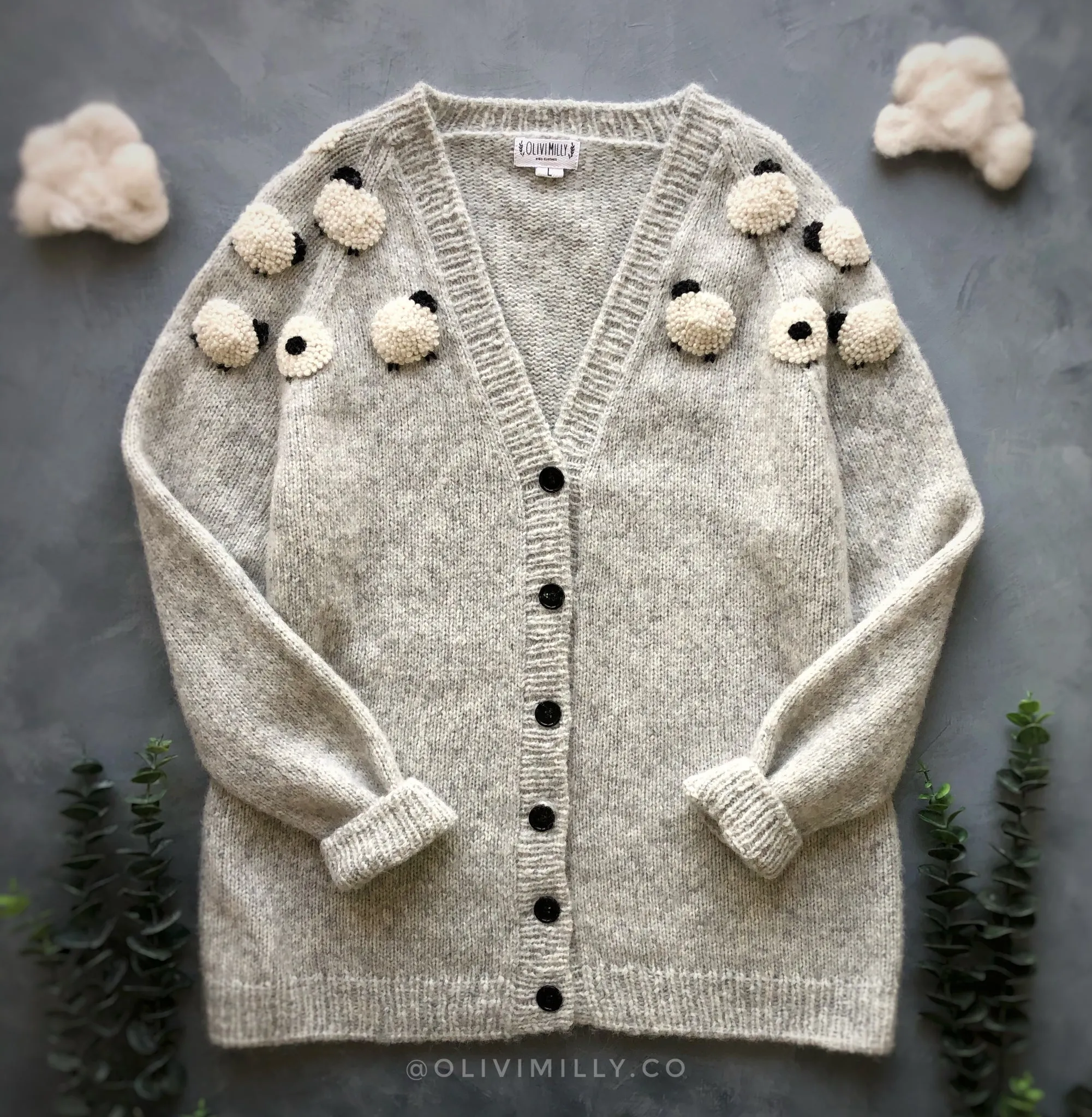 Adult Sheeps cardigan №3
