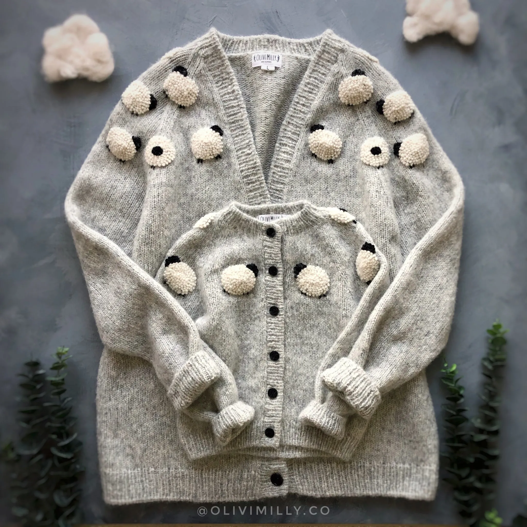 Adult Sheeps cardigan №3