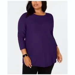 Alfani Ribbed Snap-Detail Sweater