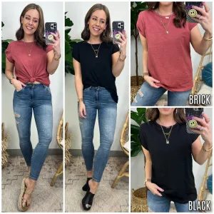 Allicea Short Sleeve Relaxed Top
