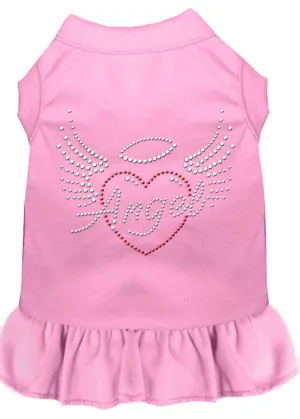 Angel Heart Rhinestone Dress Light Pink Xs (8)