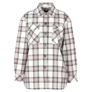 Barbour Coraline Overshirt In Cloud/Navy