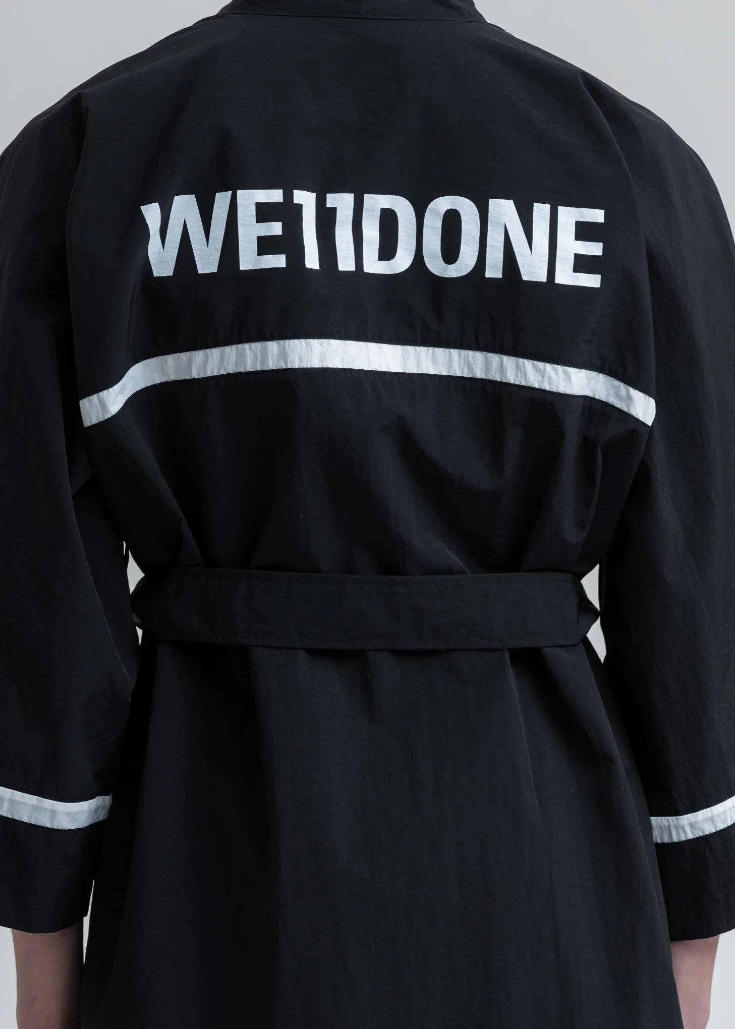 Black Wide Sleeves Night Gown