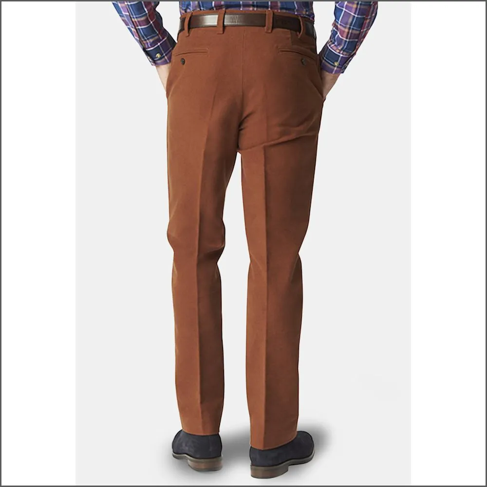 Brook Taverner Ginger Kerswell Moleskin Trousers==