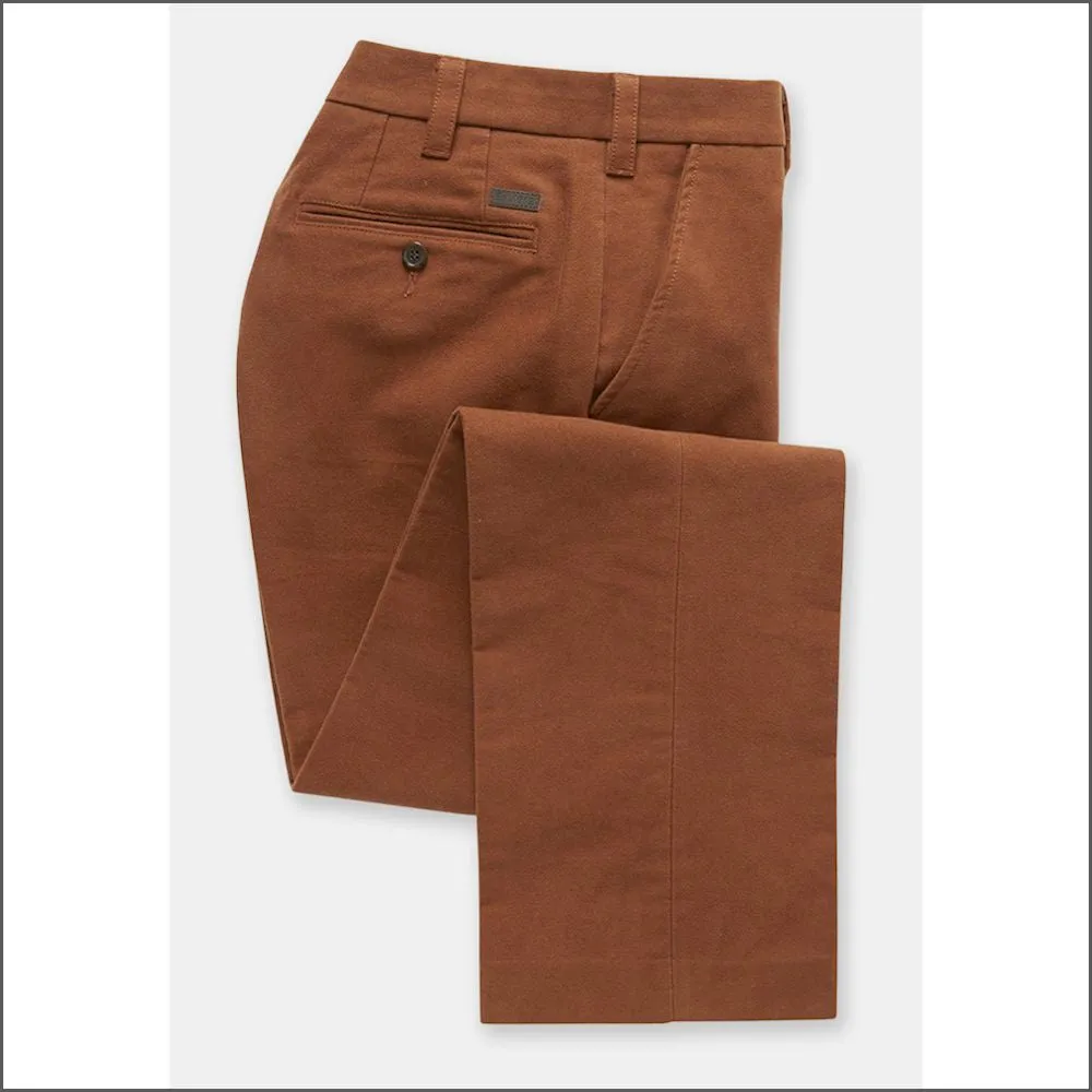 Brook Taverner Ginger Kerswell Moleskin Trousers==