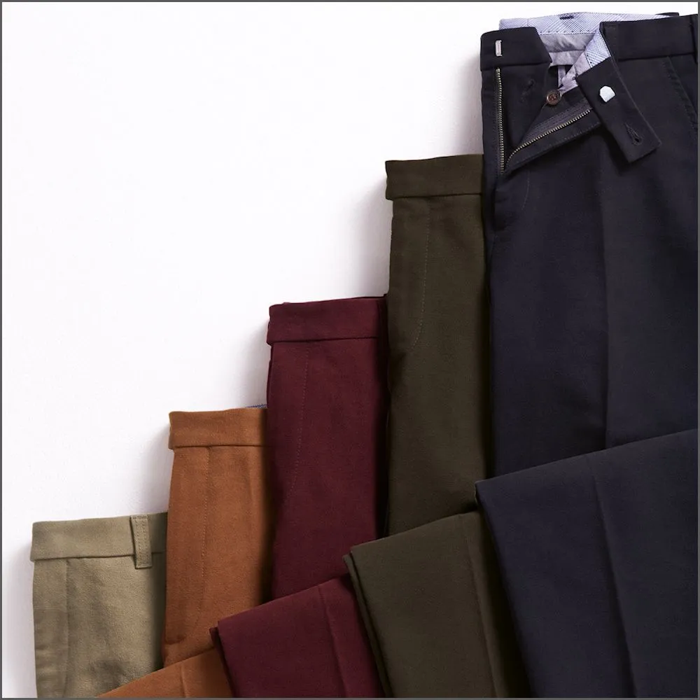 Brook Taverner Ginger Kerswell Moleskin Trousers==