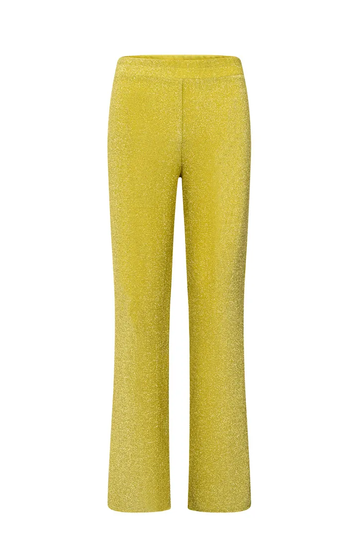 Cattia Trousers - Golden lime