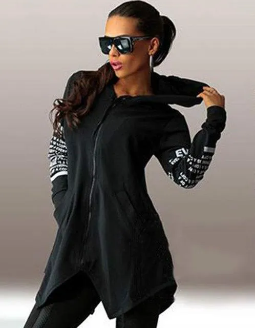 Chic Zipper Hoodie