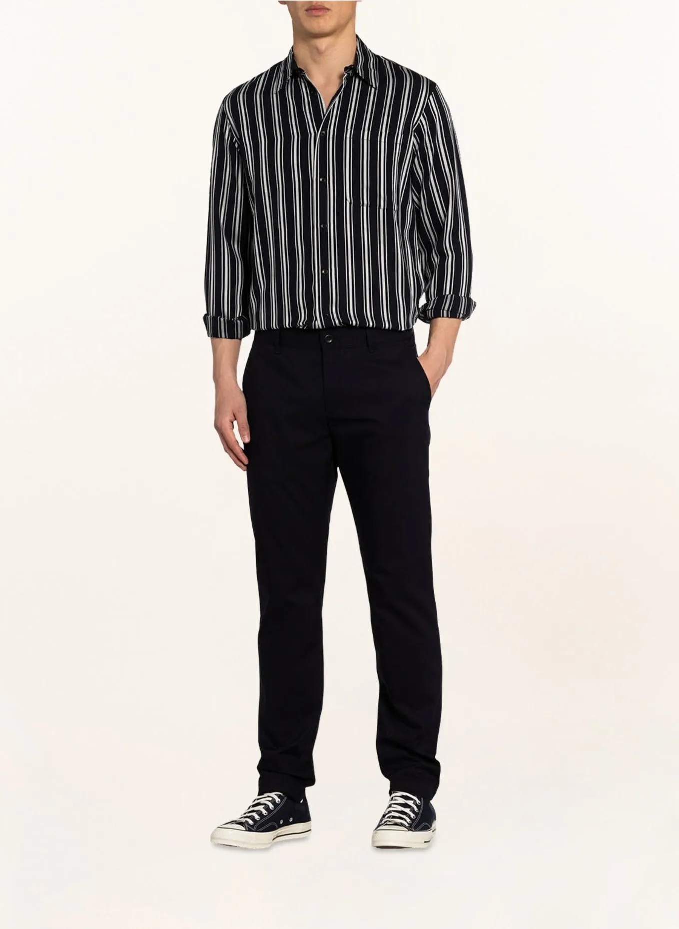 Chino trousers ALBERTO LOU Regular Fit, dark blue