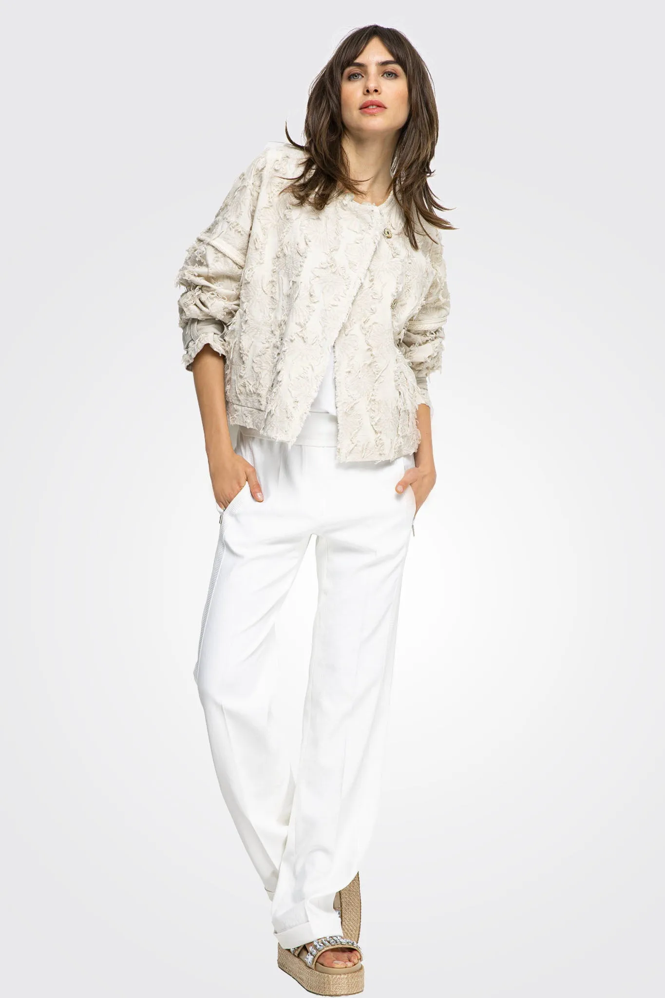 Classic Trousers - Off White