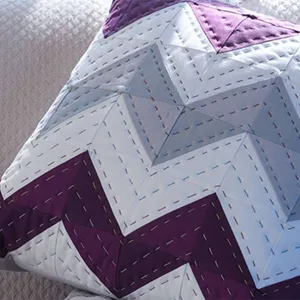 Coats & Clark Quilting Chevron Pillow