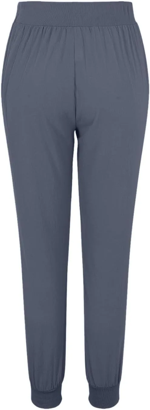 Cotton Linen Pants Women Baggy Casual Summer Beach Solid Color Plus Size High Waist Linen Pants Comfy Lounge Trousers