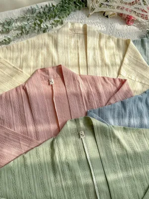 Cream Puff 泡芙 Modernized Song Dynasty Feijixiu Pure Cotton Top