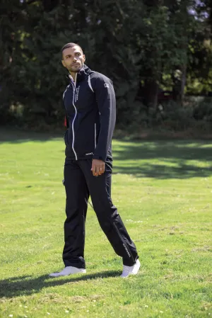 Cutter & Buck North Shore Men's Trousers | Lightweight Breathable Waterproof | Navy/Black | S-4XL