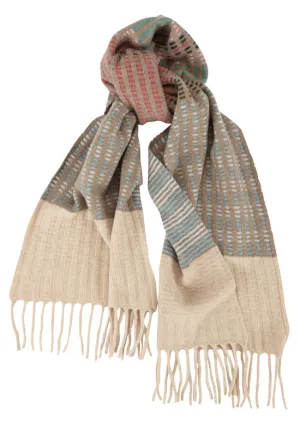 Daphne Rose Rib Shrug Scarf