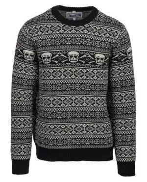 Fairisle Skull Sweater