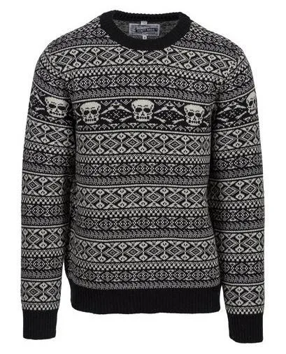 Fairisle Skull Sweater