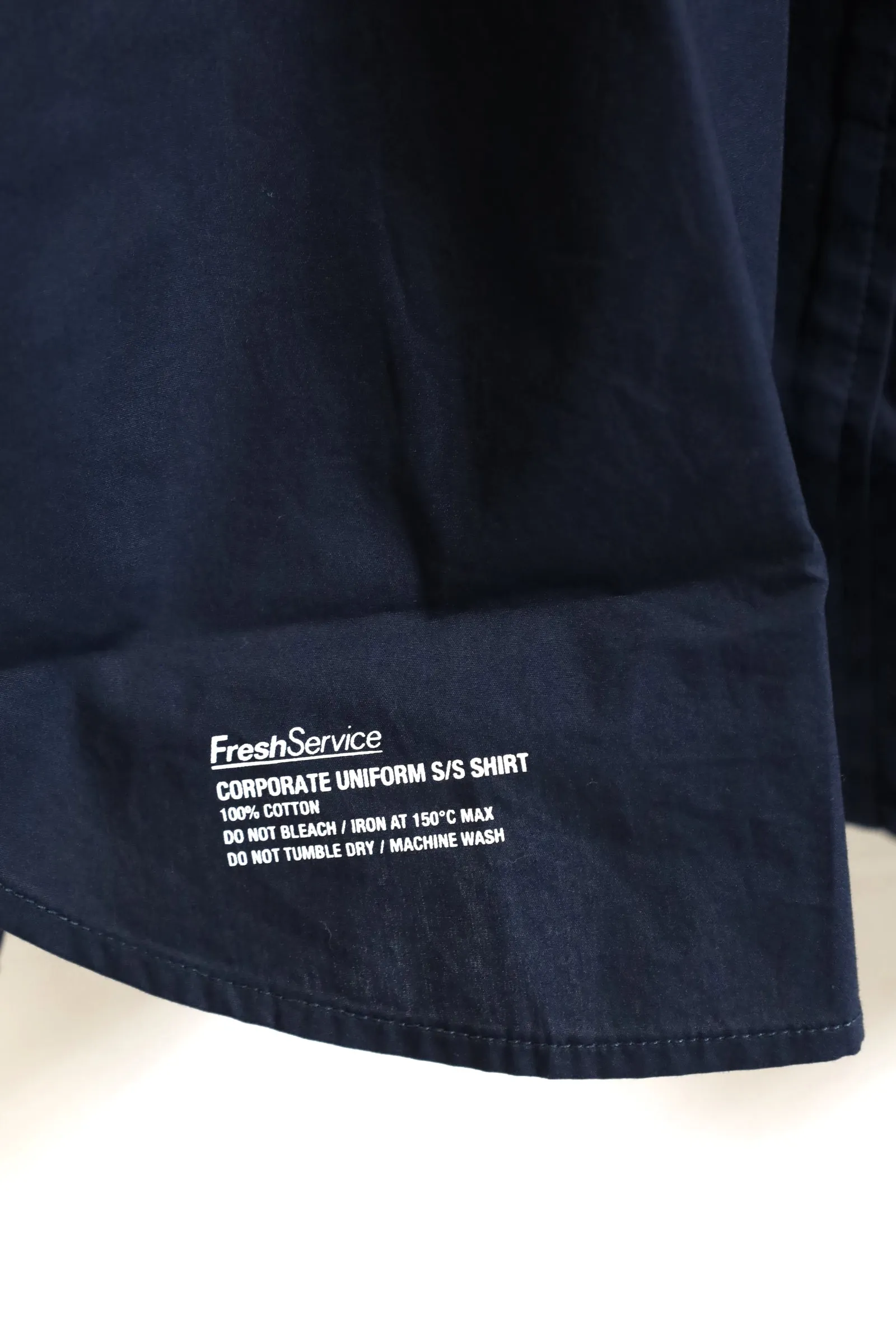 Fresh Service / CORPORATE UNIFORM S/S SHIRT - Navy