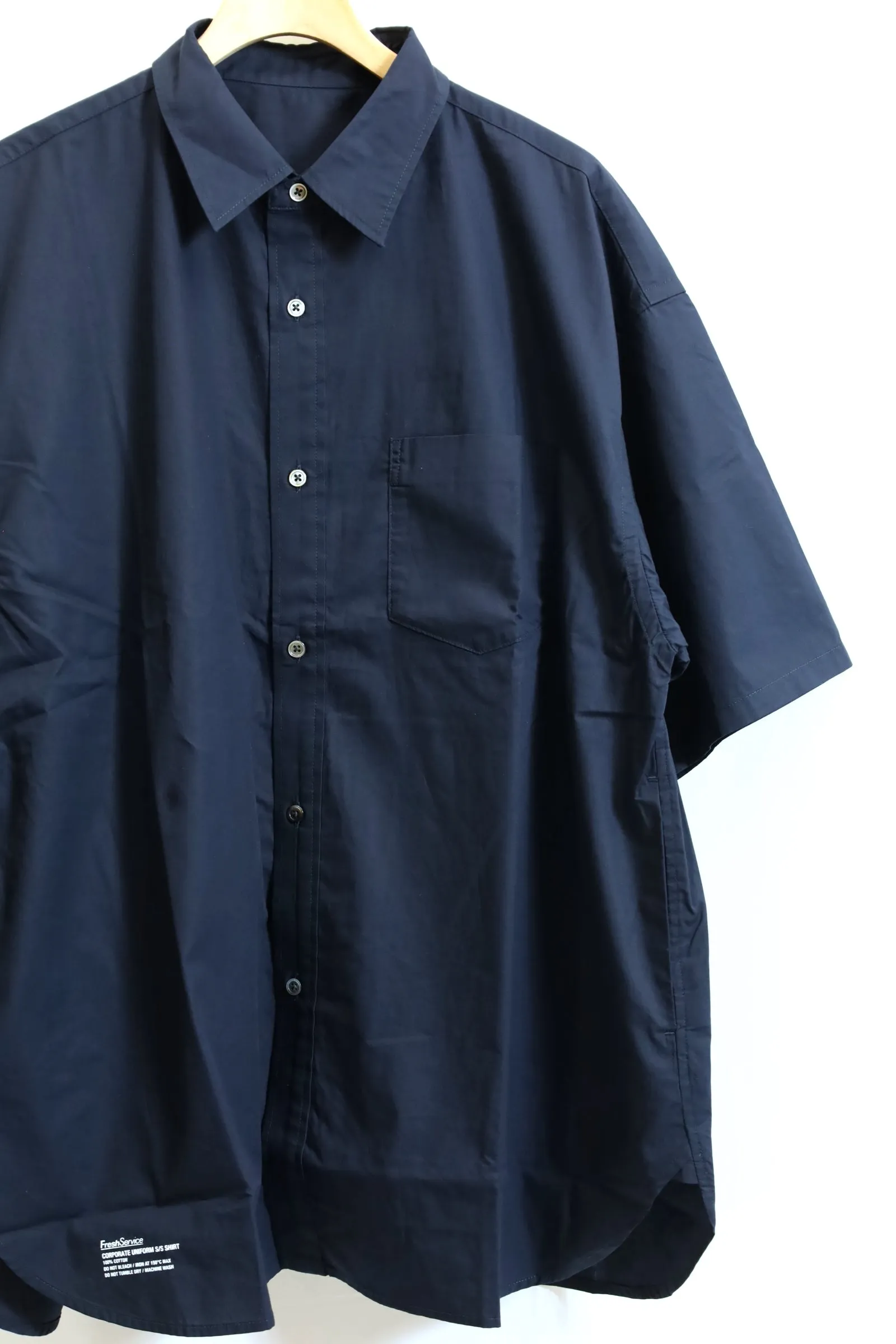 Fresh Service / CORPORATE UNIFORM S/S SHIRT - Navy