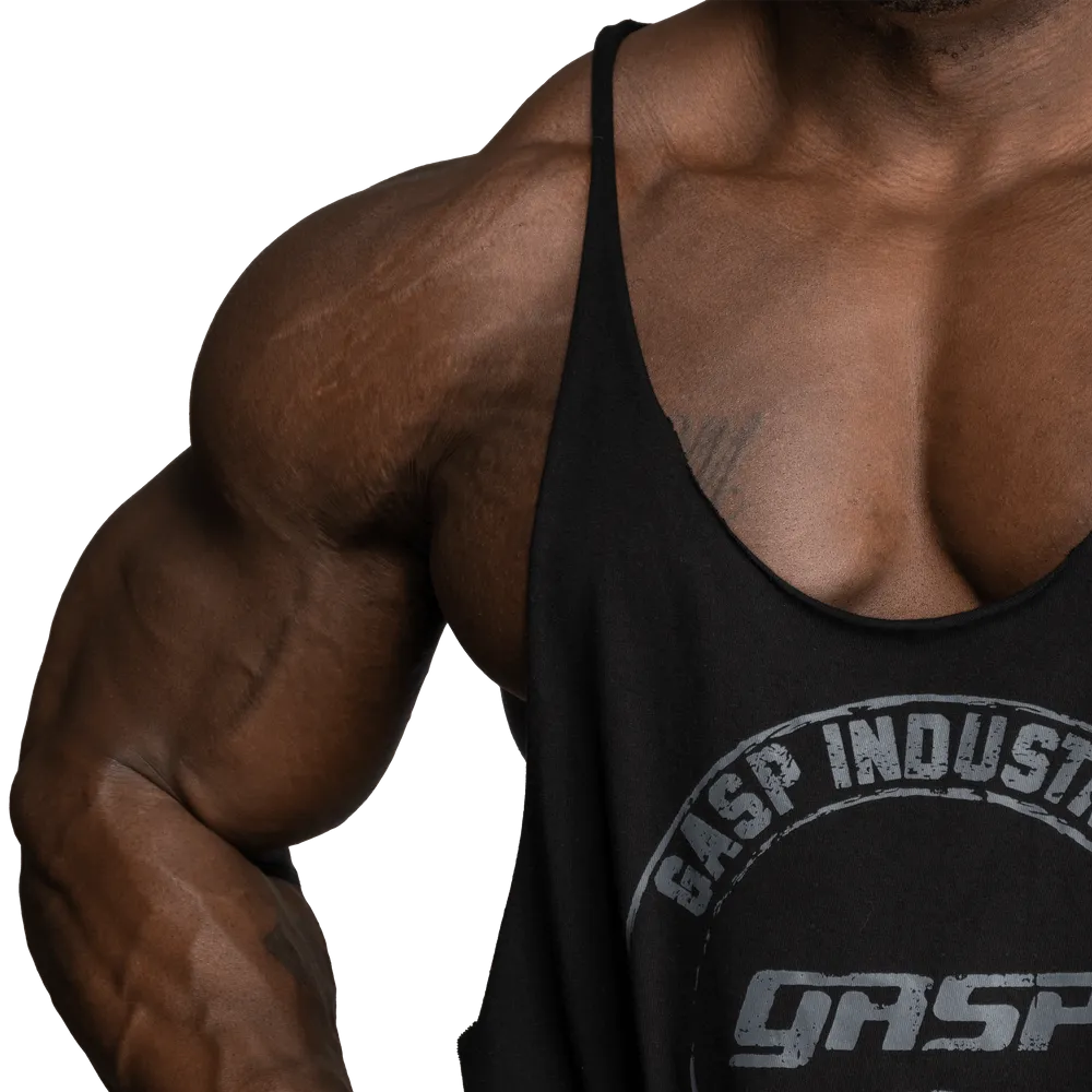Gasp stringer, Black