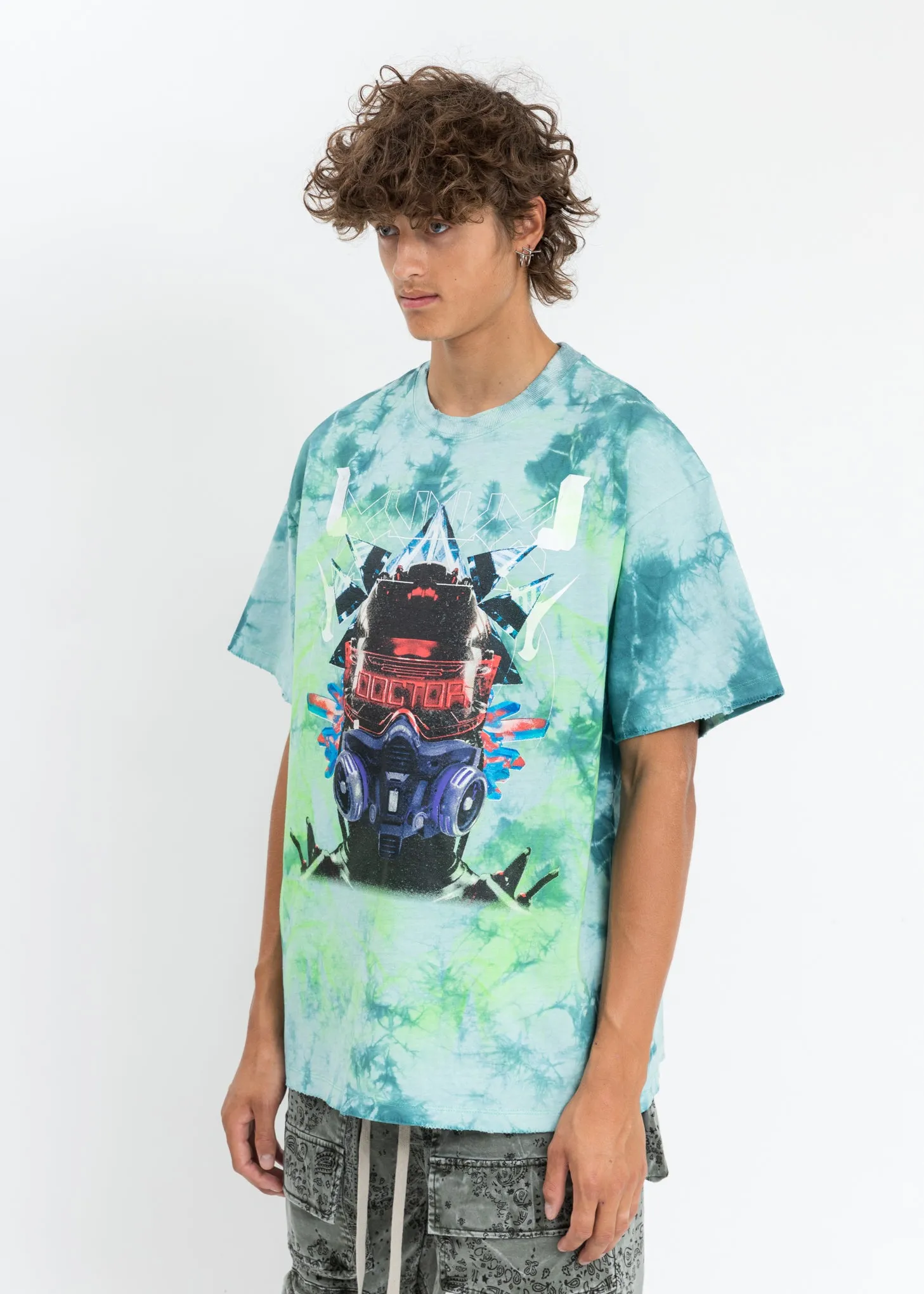 Green Tie Dye Research T-Shirt