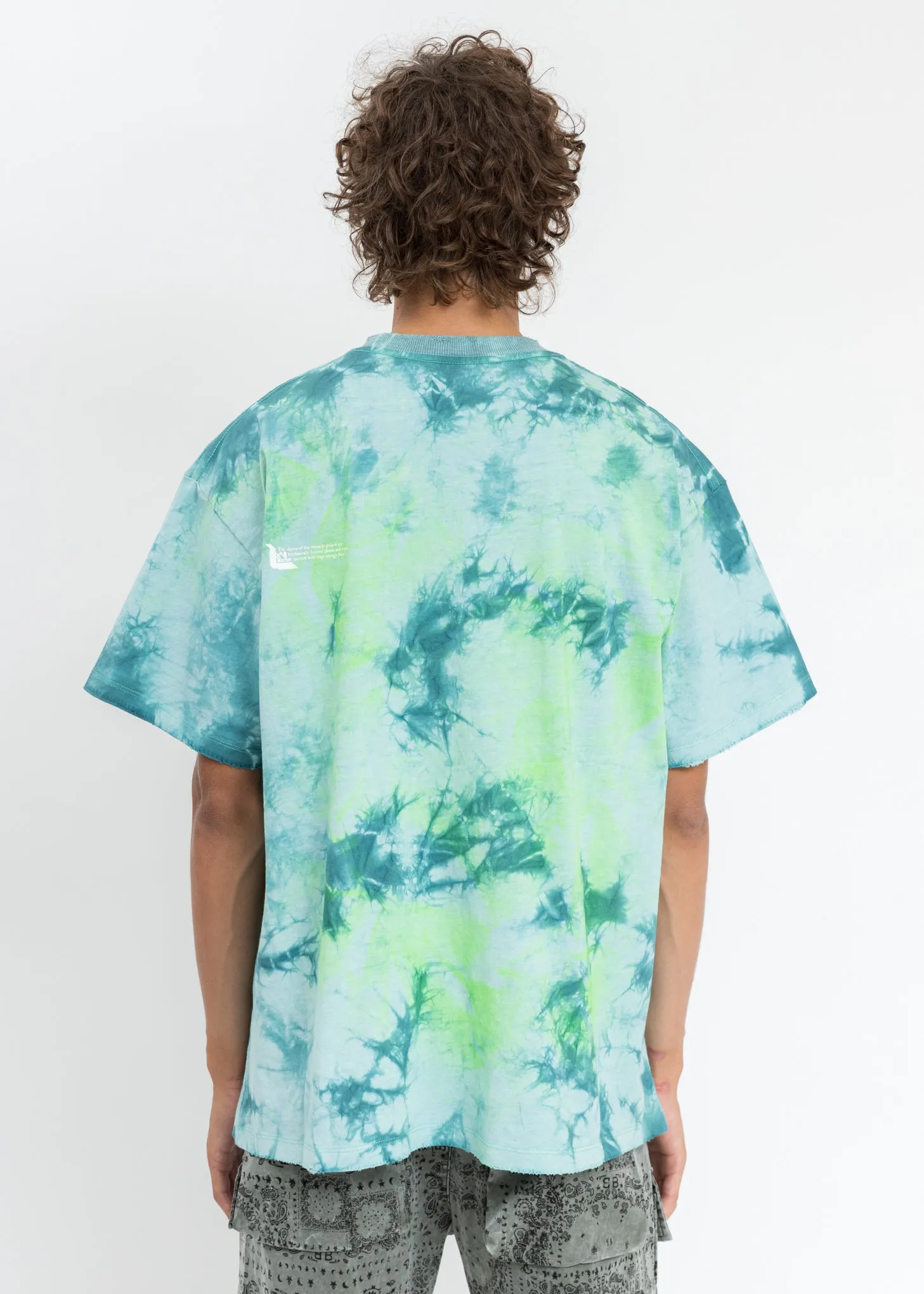 Green Tie Dye Research T-Shirt