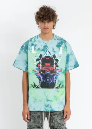 Green Tie Dye Research T-Shirt