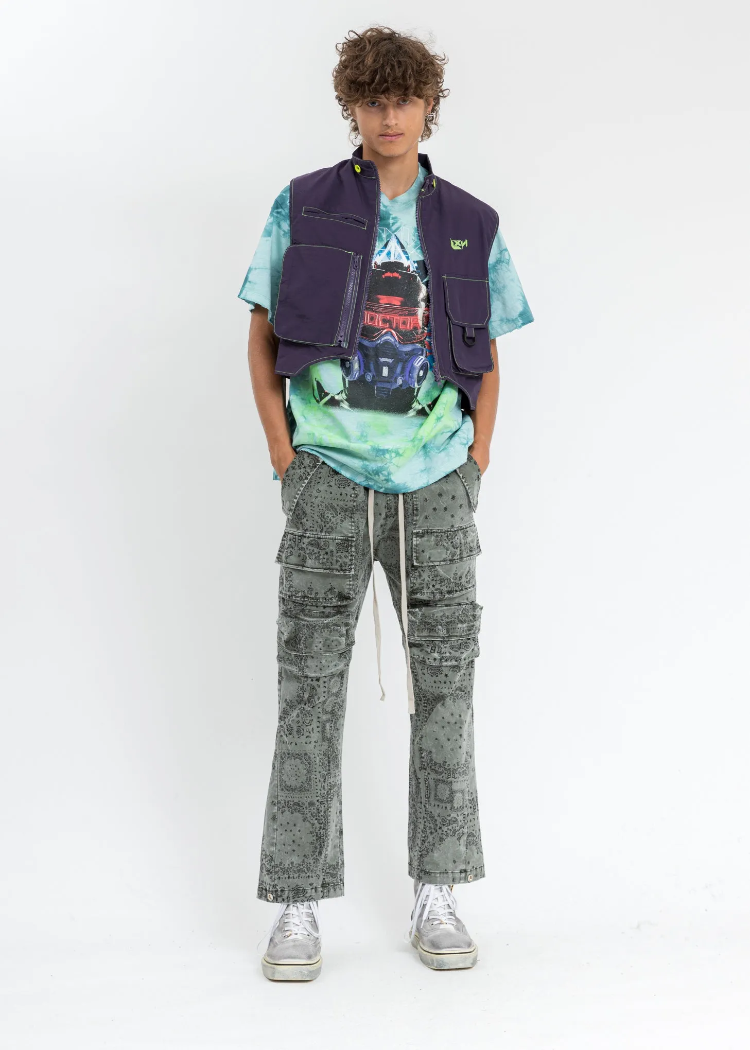 Green Tie Dye Research T-Shirt