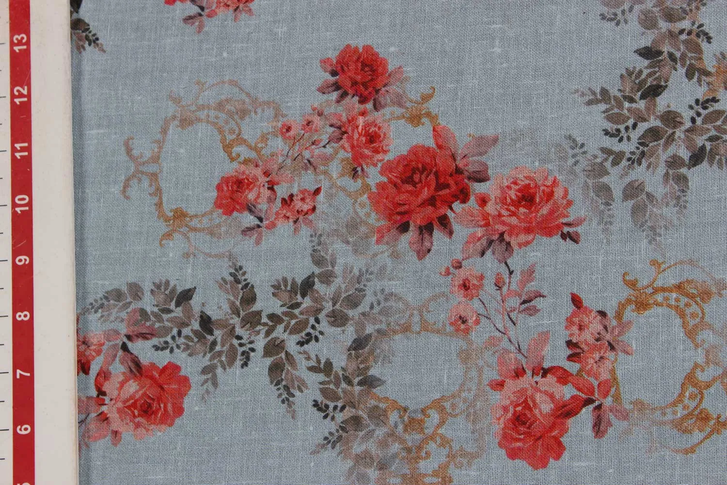 Grey Polyester Fabric