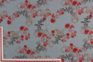 Grey Polyester Fabric
