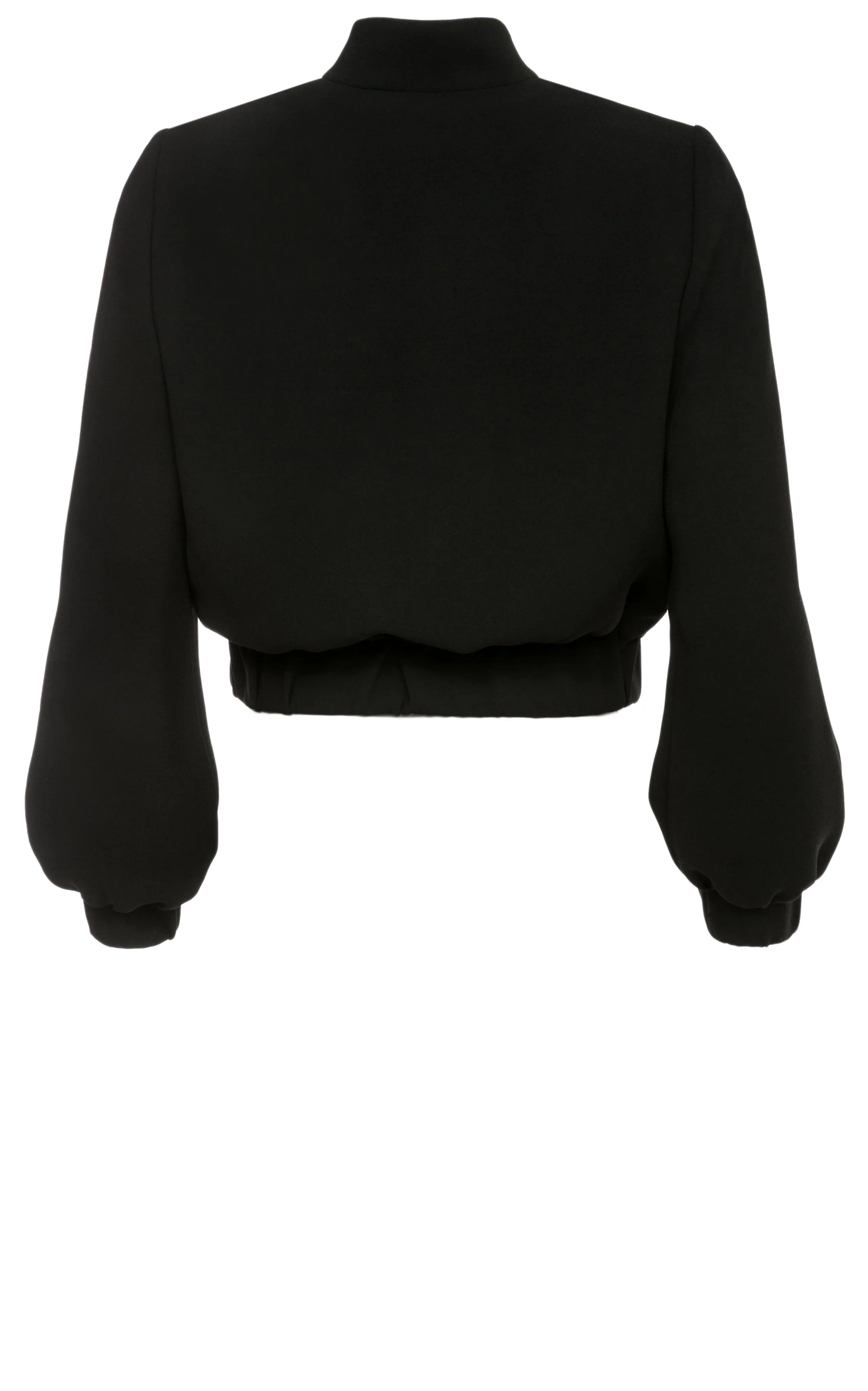 Kylie Black Bomber Jacket