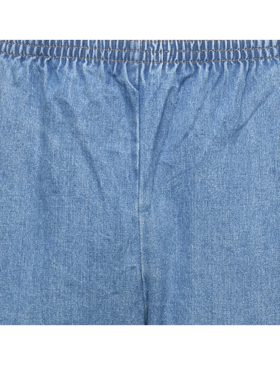 Light Wash Denim Trousers - W26 L29