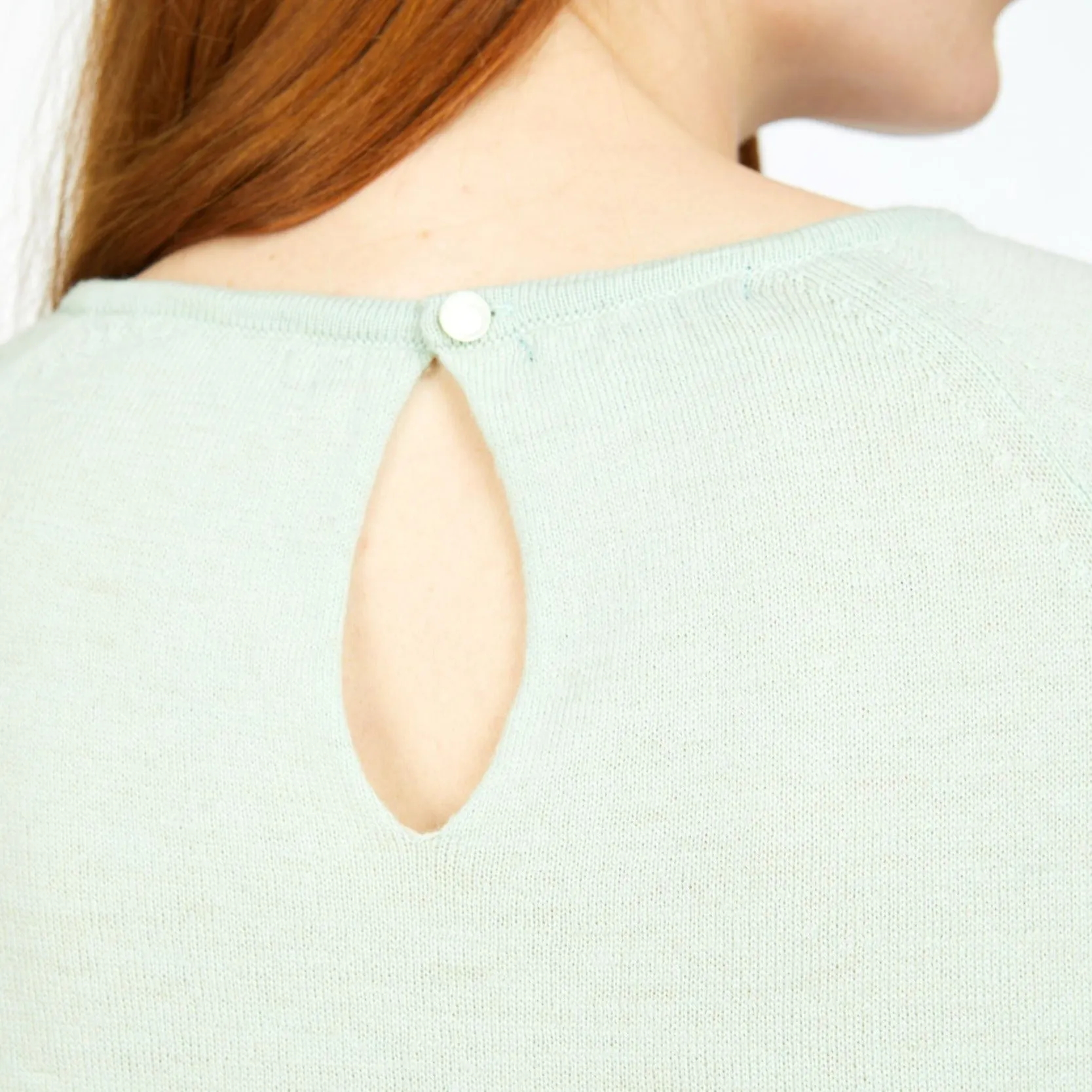 Meri Wide Sweater - Aqua