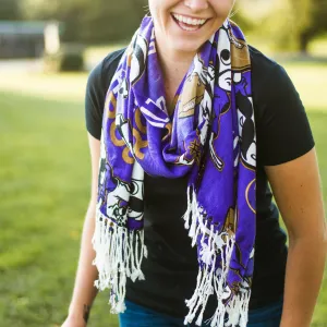 Natty Boh Football (Purple) / Scarf