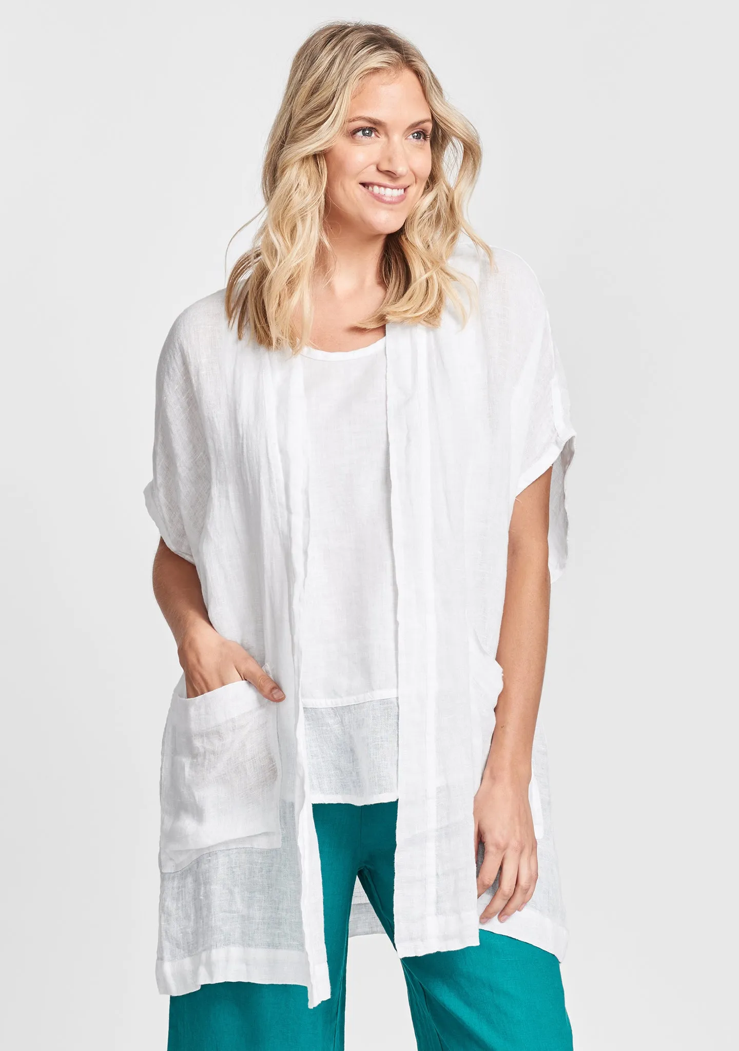 Obscure Cardigan - Linen Cardigan - FINAL SALE