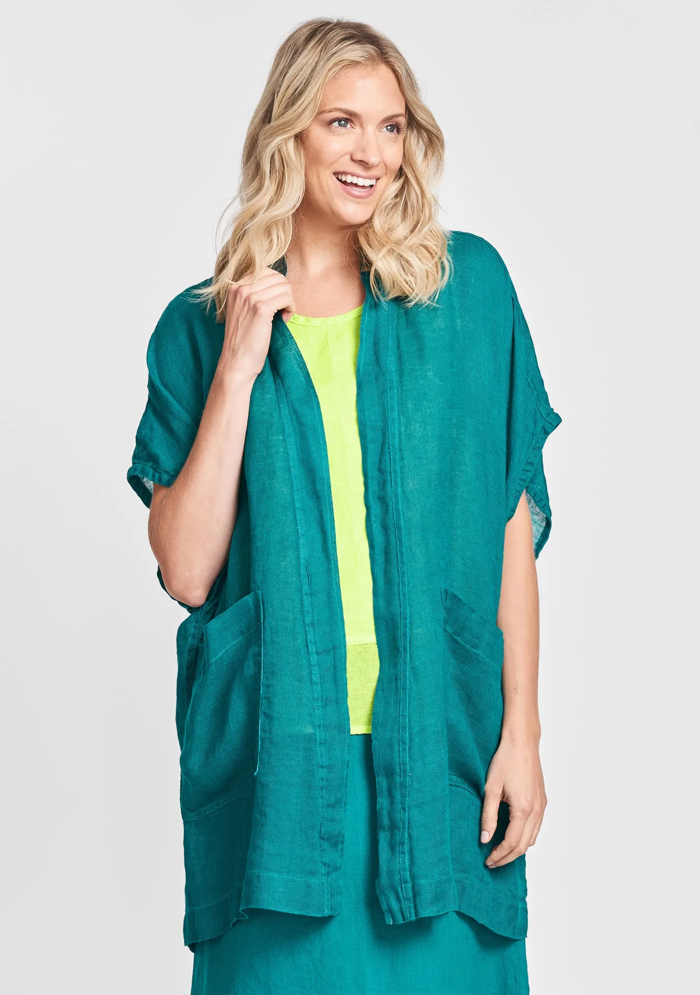 Obscure Cardigan - Linen Cardigan - FINAL SALE