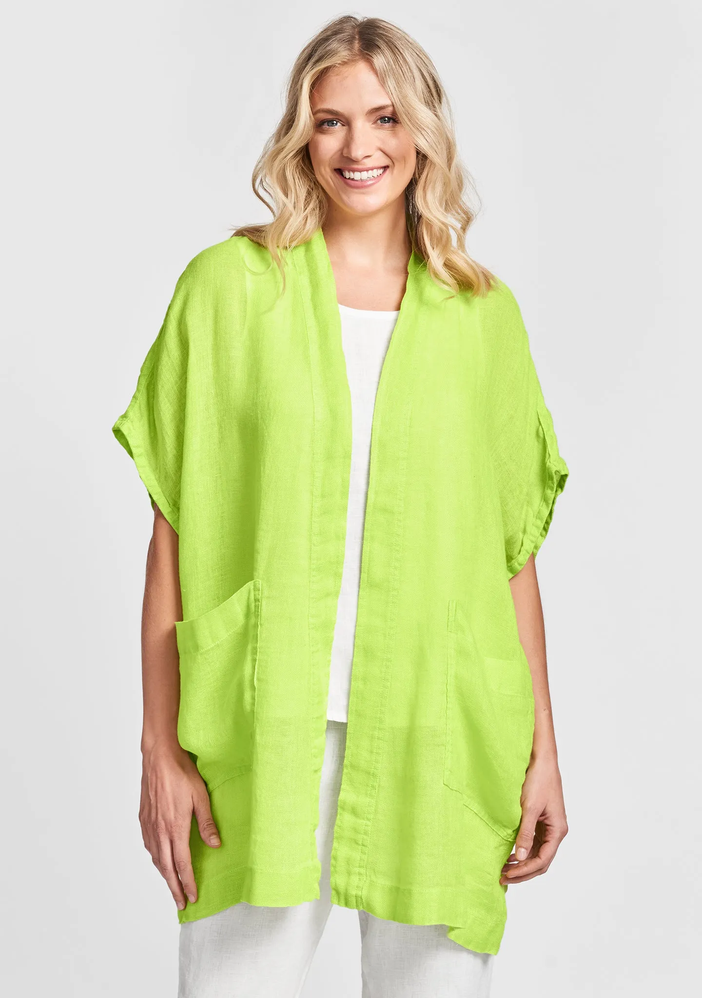 Obscure Cardigan - Linen Cardigan - FINAL SALE