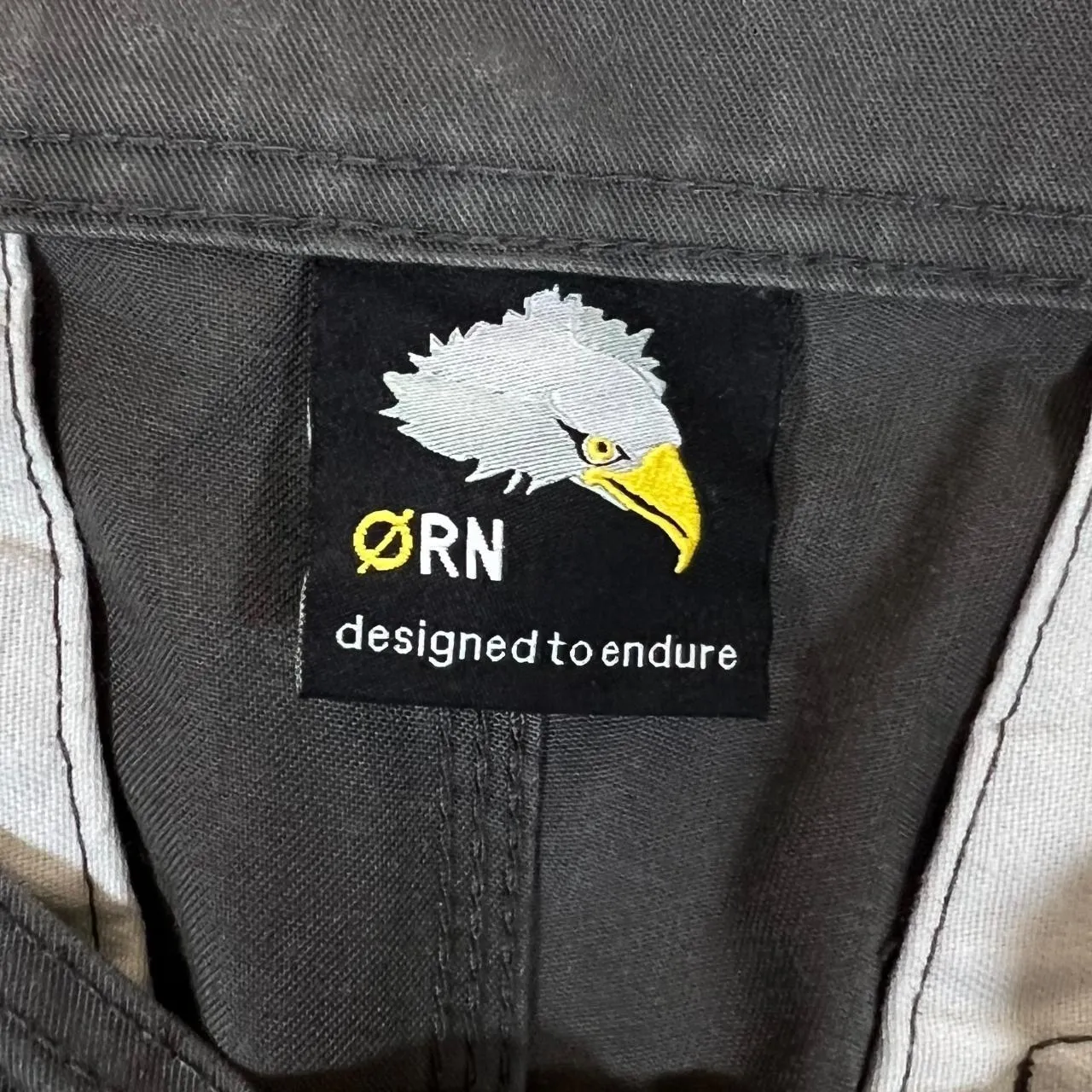 ORN Classic Graphite Grey Workwear Cargo Trousers