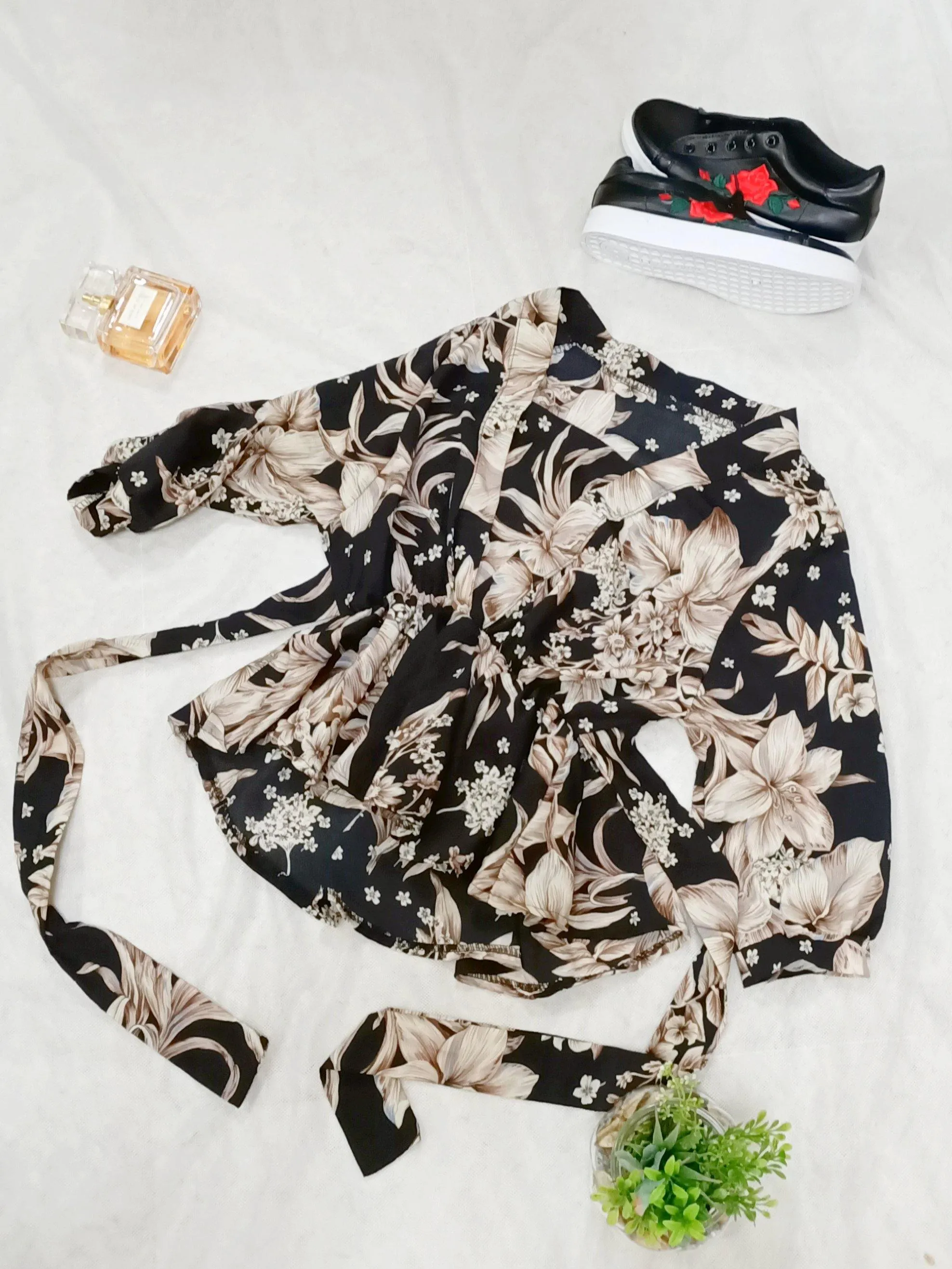 Peplum Floral Tops - Grace