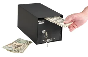 Perma-Vault PRO-20-ORC Under Counter Drop Box with Removable Core Lock