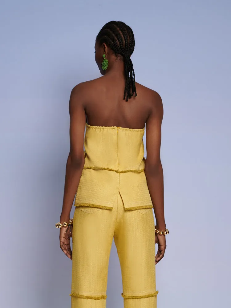 Priya Fray Bandeau Top