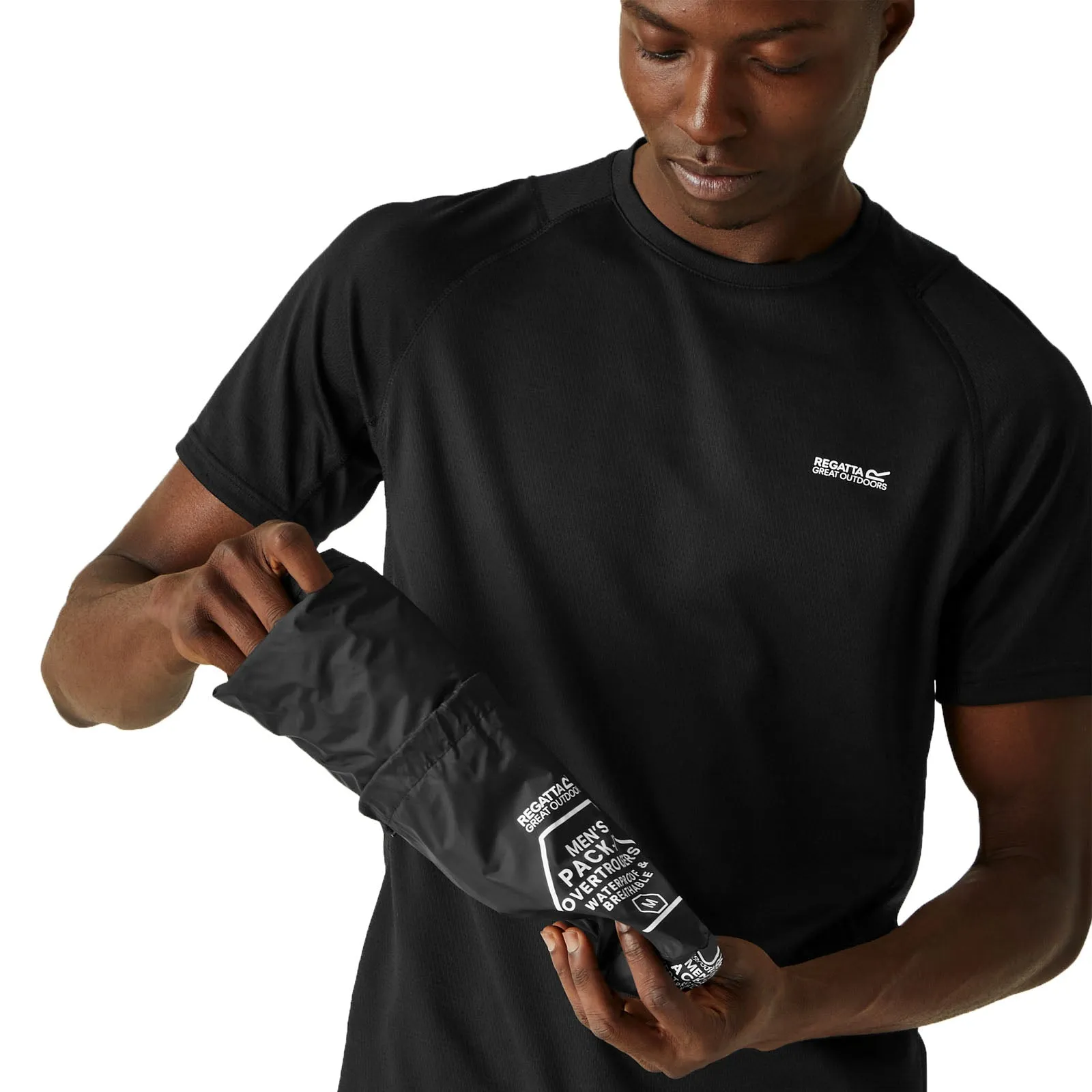 Regatta Mens Pack It Walking Waterproof Overtrousers