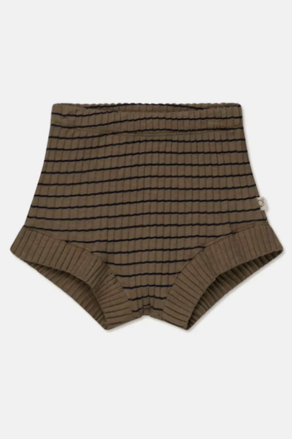 RIB STRIPE SHORTS
