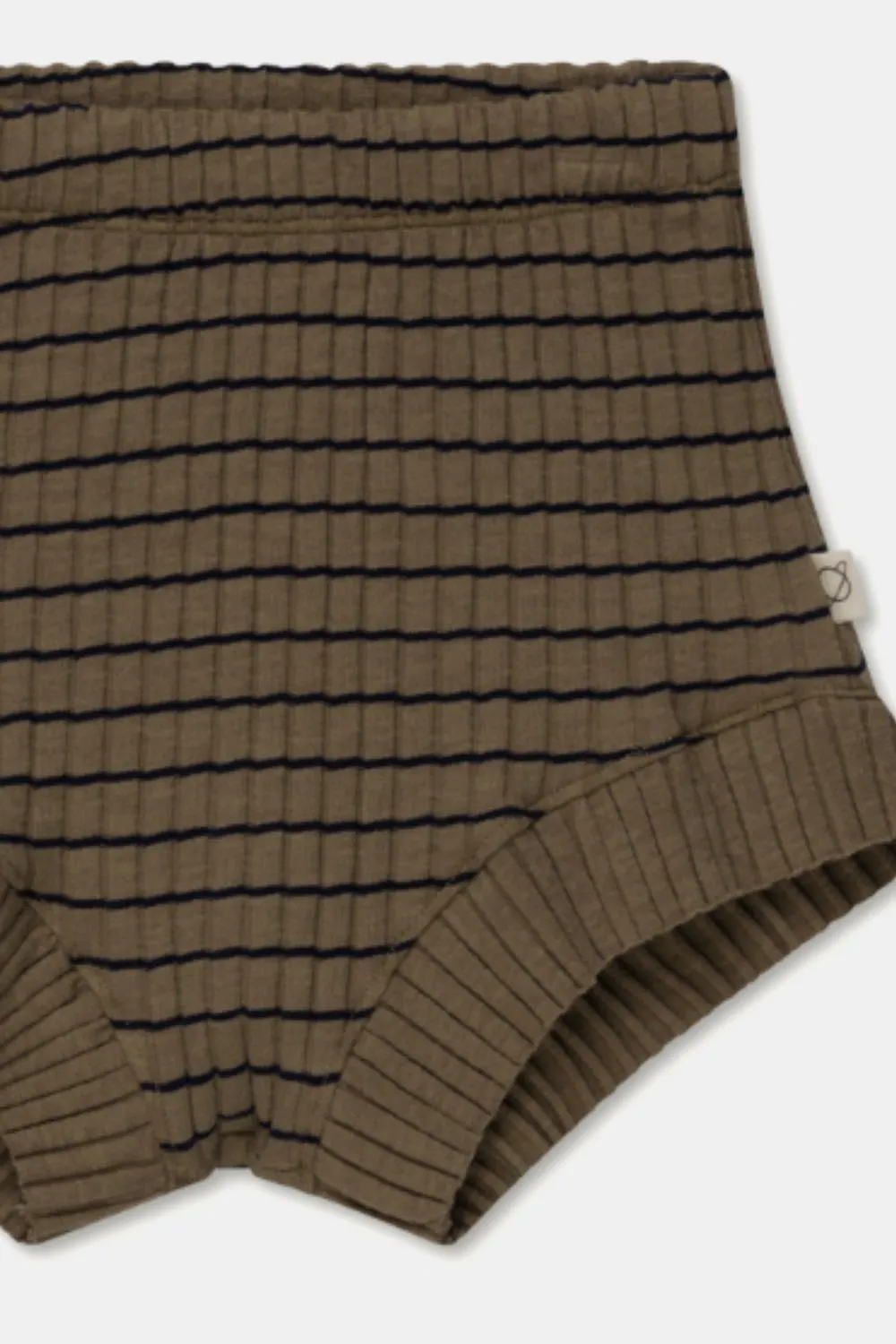 RIB STRIPE SHORTS