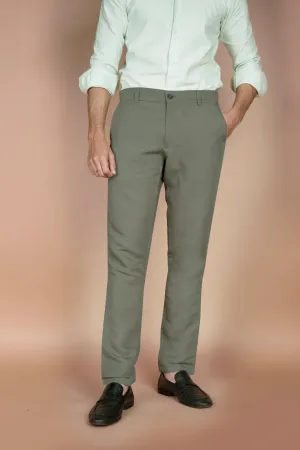 Sage Green Linen Trousers