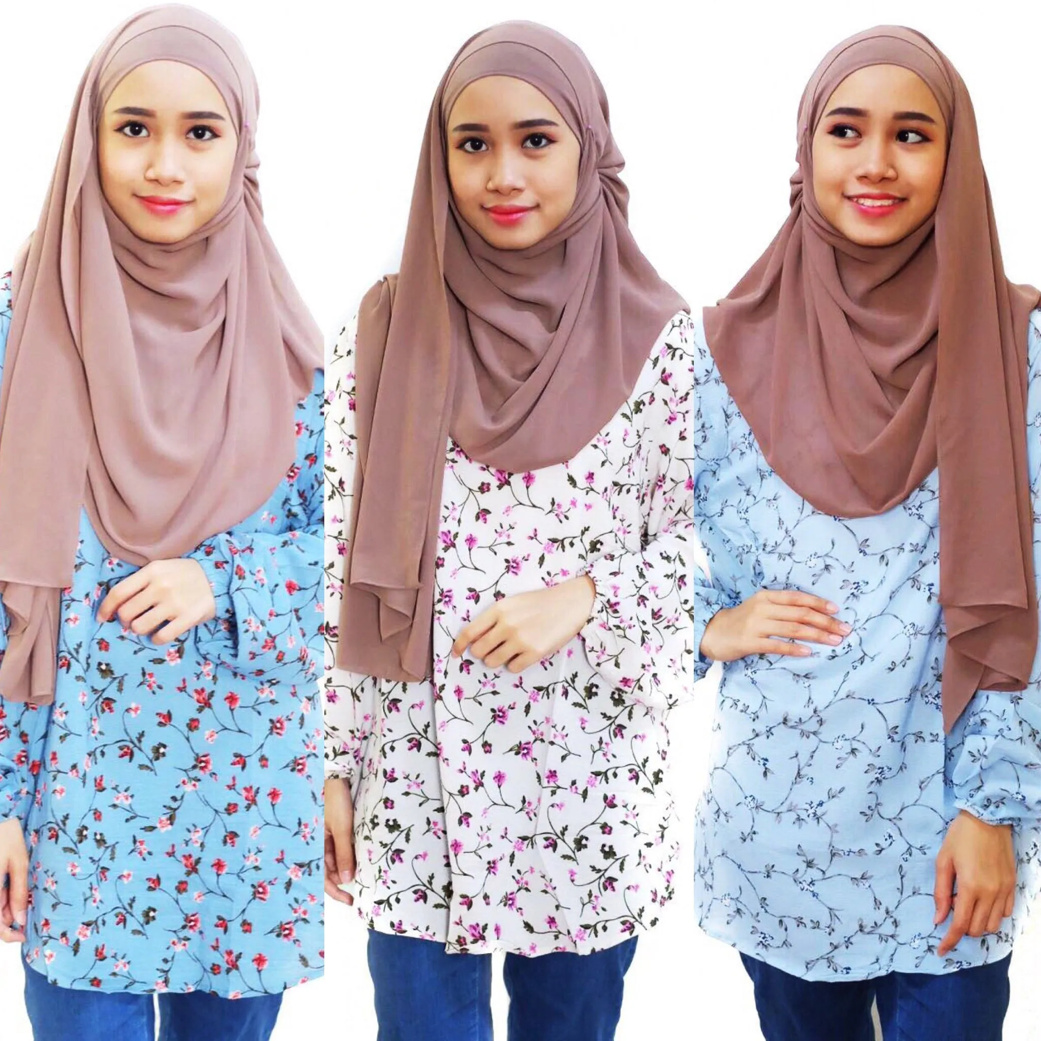 Saloma  Floral Tops (Instock)